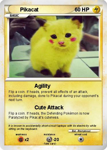 Pokemon Pikacat