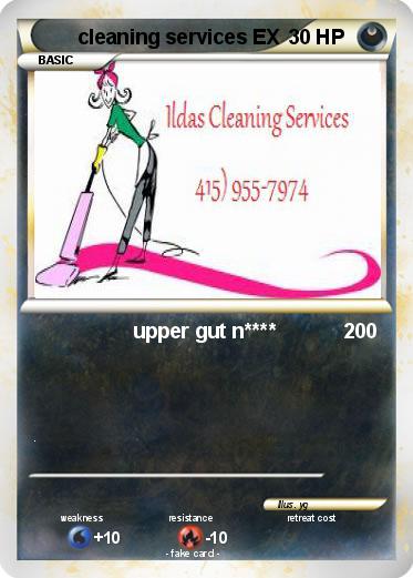 Pokemon cleaning services EX