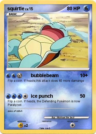 Pokemon squirtle