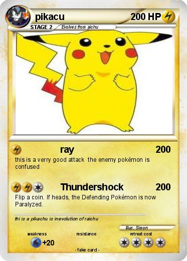 Pokemon pikacu