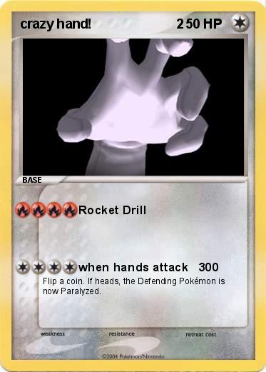 Pokemon crazy hand!                       2