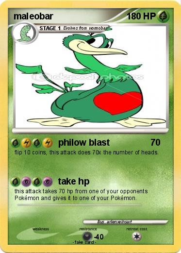 Pokemon maleobar