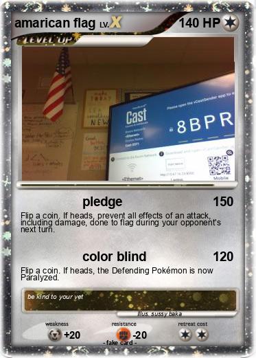 Pokemon amarican flag