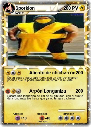 Pokemon Sporkion