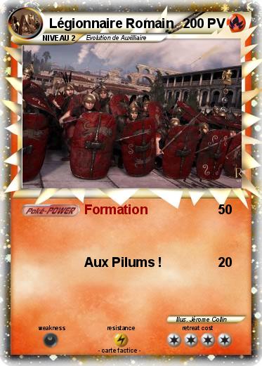 Pokemon Légionnaire Romain