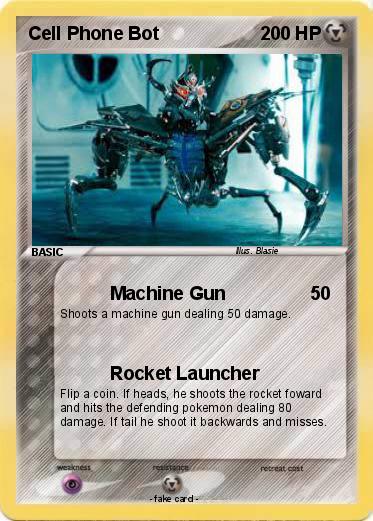 Pokemon Cell Phone Bot