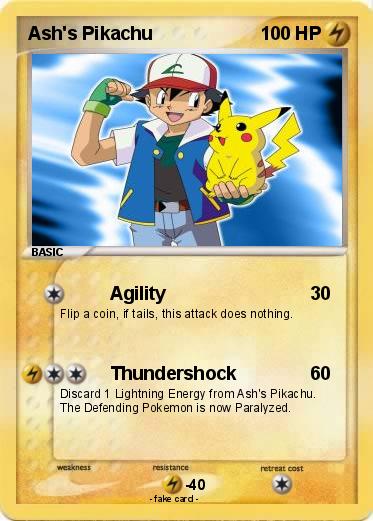 Pokemon Ash's Pikachu