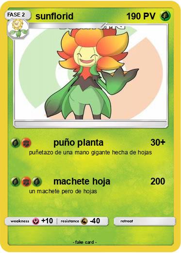 Pokemon sunflorid