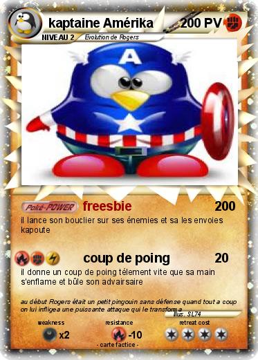 Pokemon kaptaine Amérika