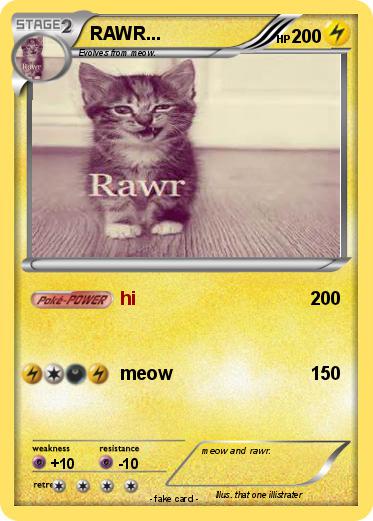 Pokemon RAWR...
