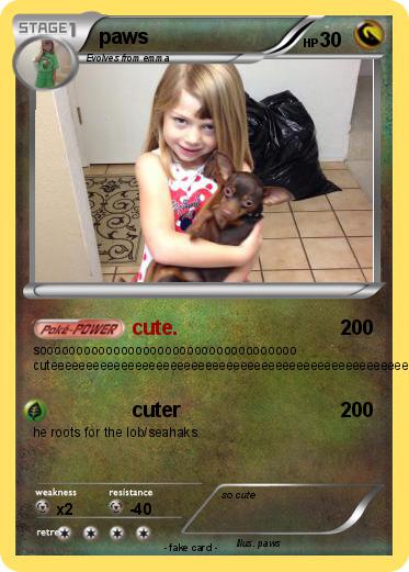 Pokemon paws
