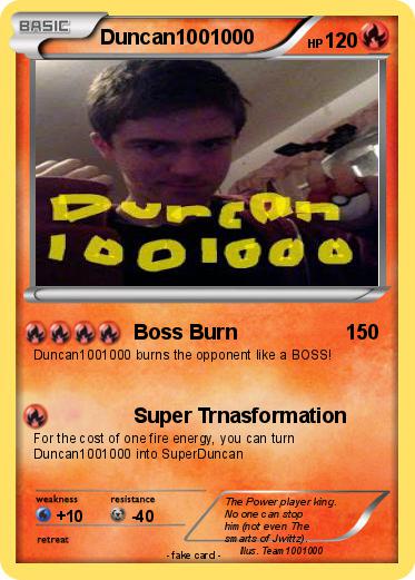Pokemon Duncan1001000