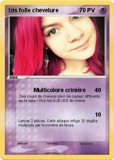 Pokemon Izis folle chevelure