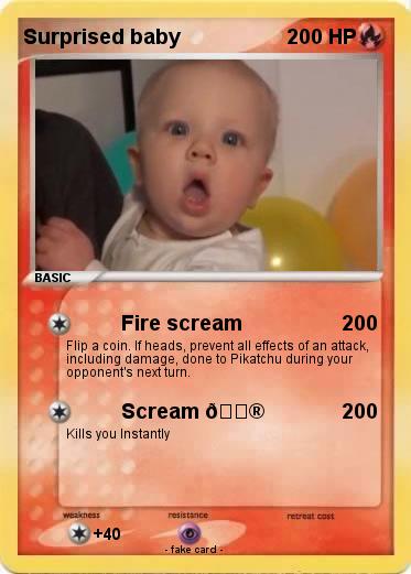 Pokemon Surprised baby