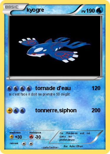 Pokemon kyogre