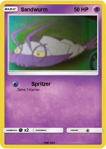 Pokemon Sandwurm