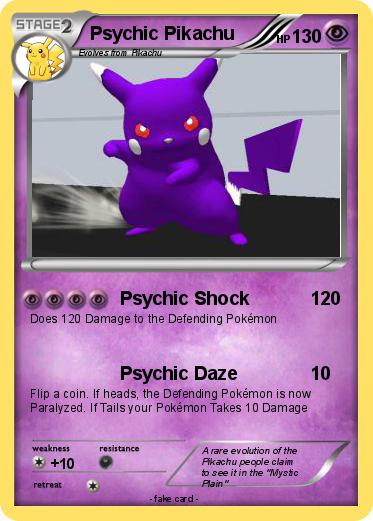 Pokemon Psychic Pikachu