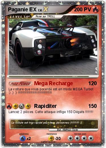 Pokemon Paganie EX