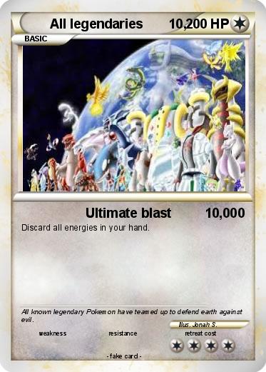 Pokemon All legendaries       10,