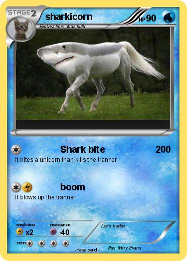 Pokemon sharkicorn