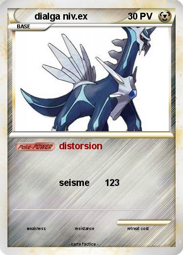Pokemon dialga niv.ex