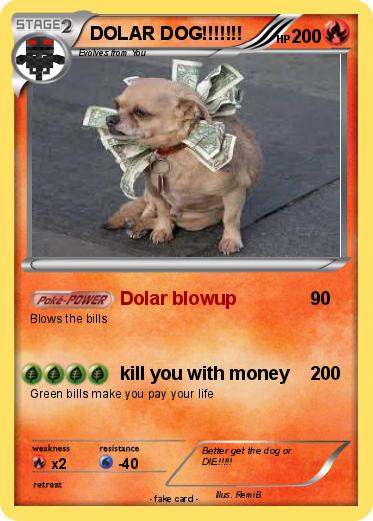 Pokemon DOLAR DOG!!!!!!!