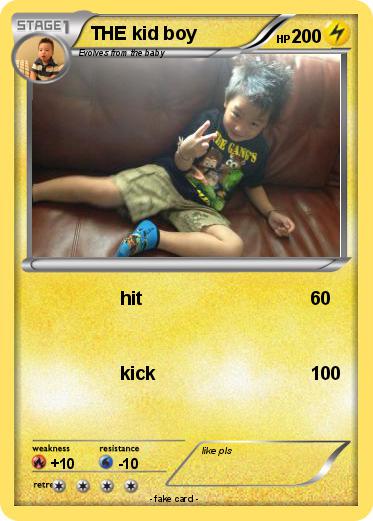 Pokemon THE kid boy