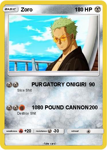 Pokemon Zoro