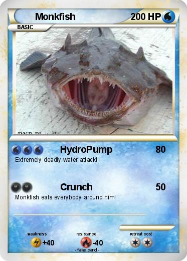 Pokemon Monkfish