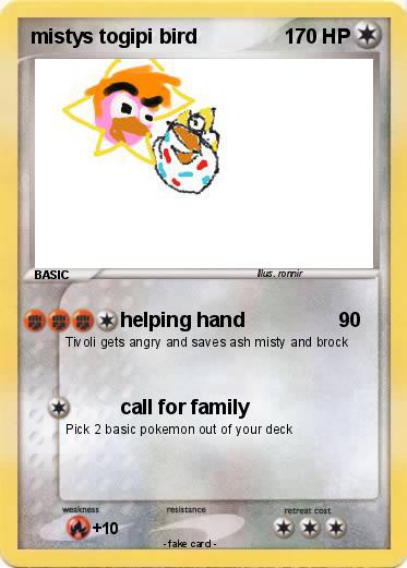 Pokemon mistys togipi bird