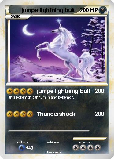 Pokemon jumpe lightning bult