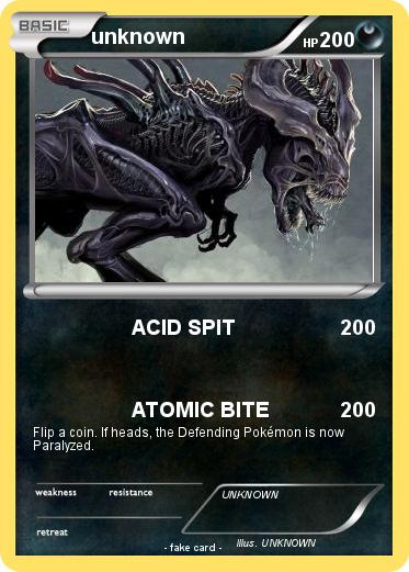 Pokemon unknown