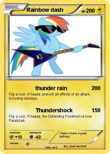 Pokemon Rainbow dash