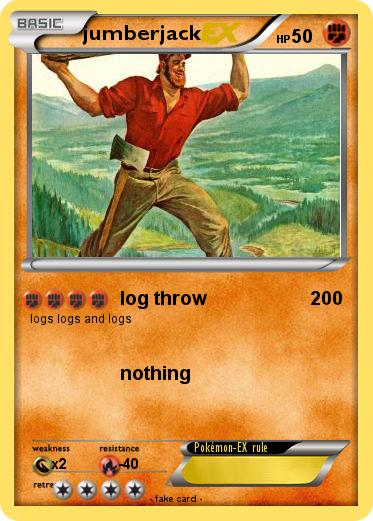 Pokemon jumberjack