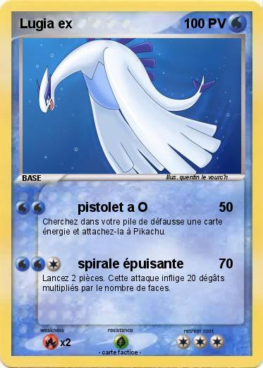 Pokemon Lugia ex