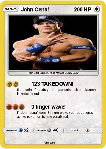 Pokemon John Cena!