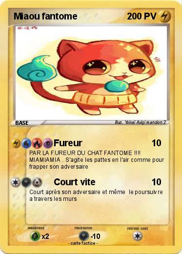 Pokemon Miaou fantome