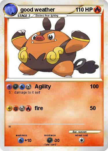 Pokemon good weather