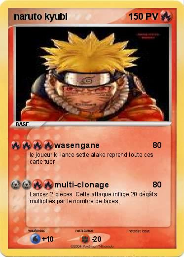 Pokemon naruto kyubi