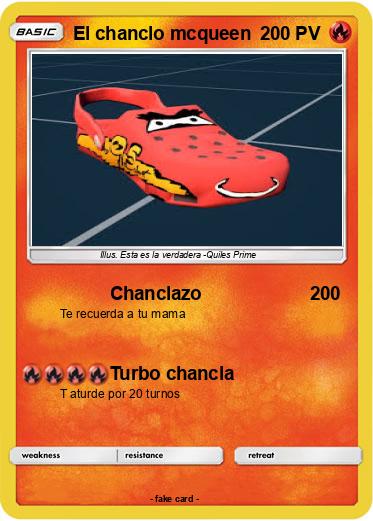 Pokemon El chanclo mcqueen