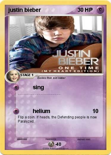 Pokemon justin bieber