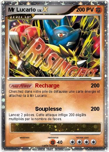 Pokemon Mr Lucario