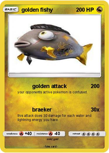 Pokemon golden fishy