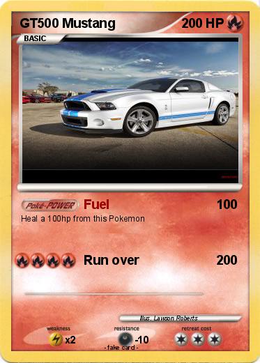 Pokemon GT500 Mustang