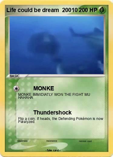 Pokemon Life could be dream  20010