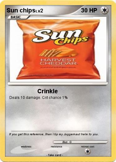 Pokemon Sun chips