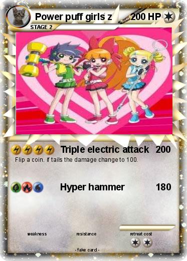 Pokemon Power puff girls z