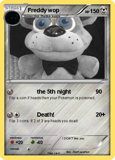 Pokemon Freddy wop