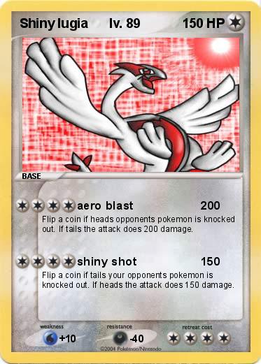 Pokemon Shiny lugia      lv. 89