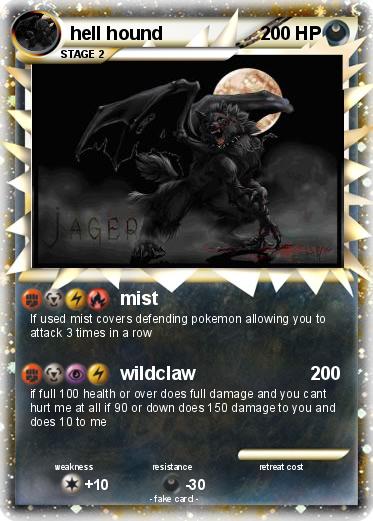 Pokemon hell hound